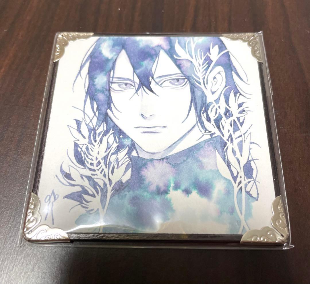 孳々　じじ　特装版オリジナルインク豆色紙　ミニ原画　ミニ色紙