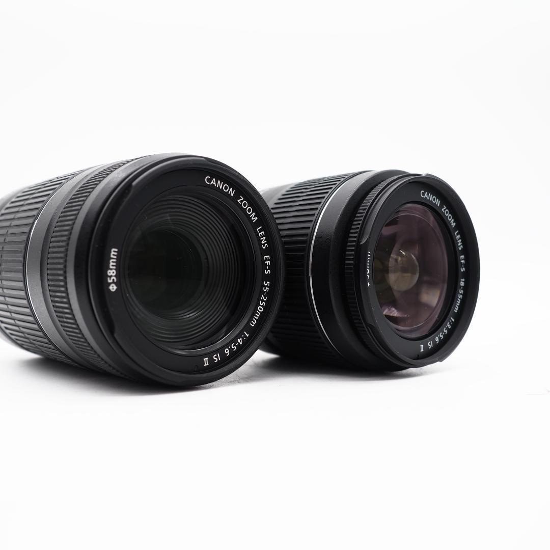 【ショット数5000回未満】Canon EOS KISS X10 ダブルレンズ