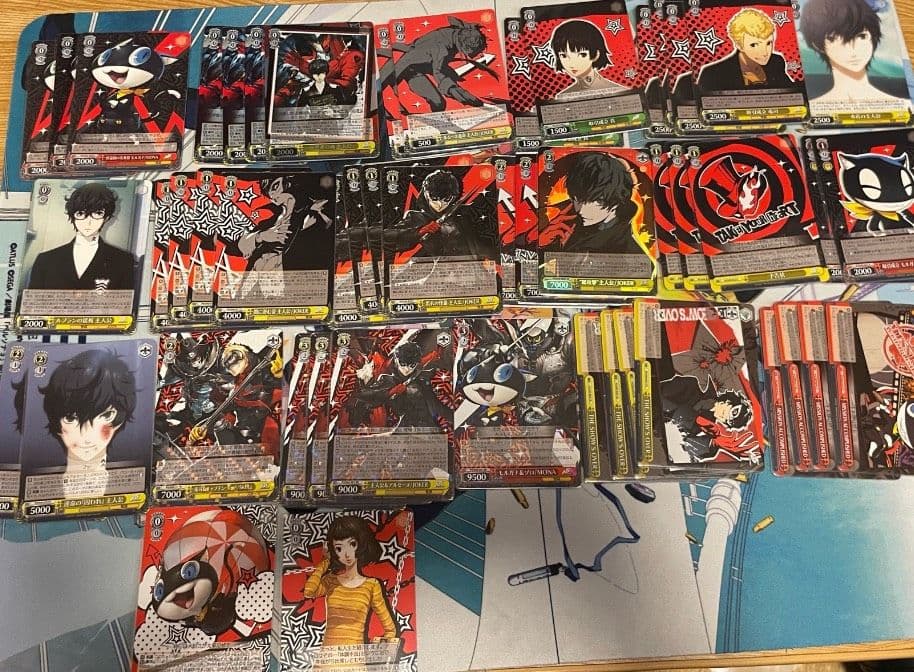 ヴァイスシュヴァルツ　ペルソナ5 デッキ　風扉