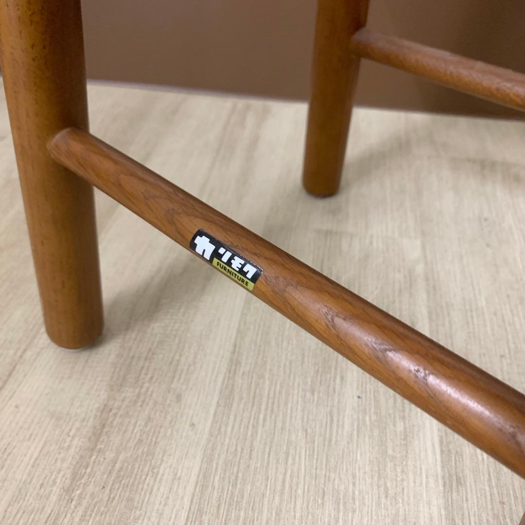 karimoku オールドカリモク 木製スツール ヴィンテージ 置き台