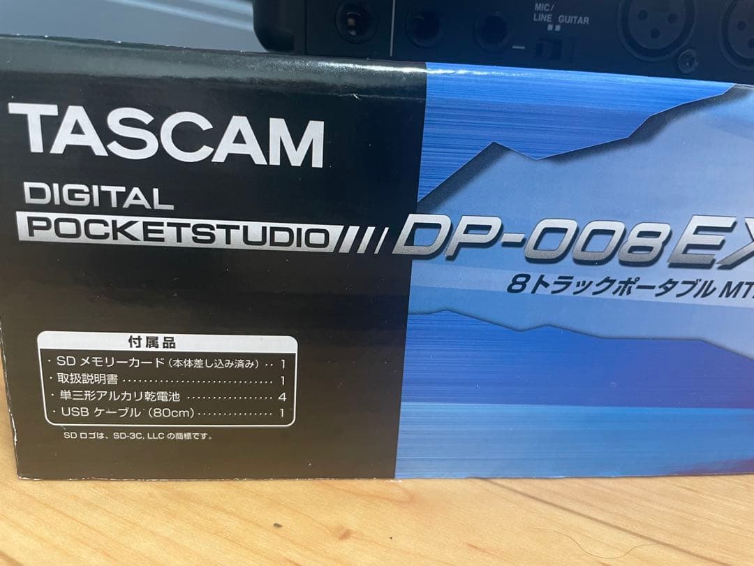 TASCAM DP-008EX デジタルポケットスタジオ