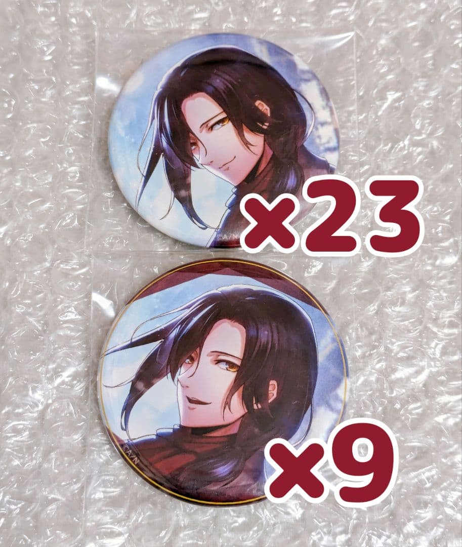 【最終値下げ】にじさんじ ウィンターデート 缶バッジ シェリン・バーガンディ