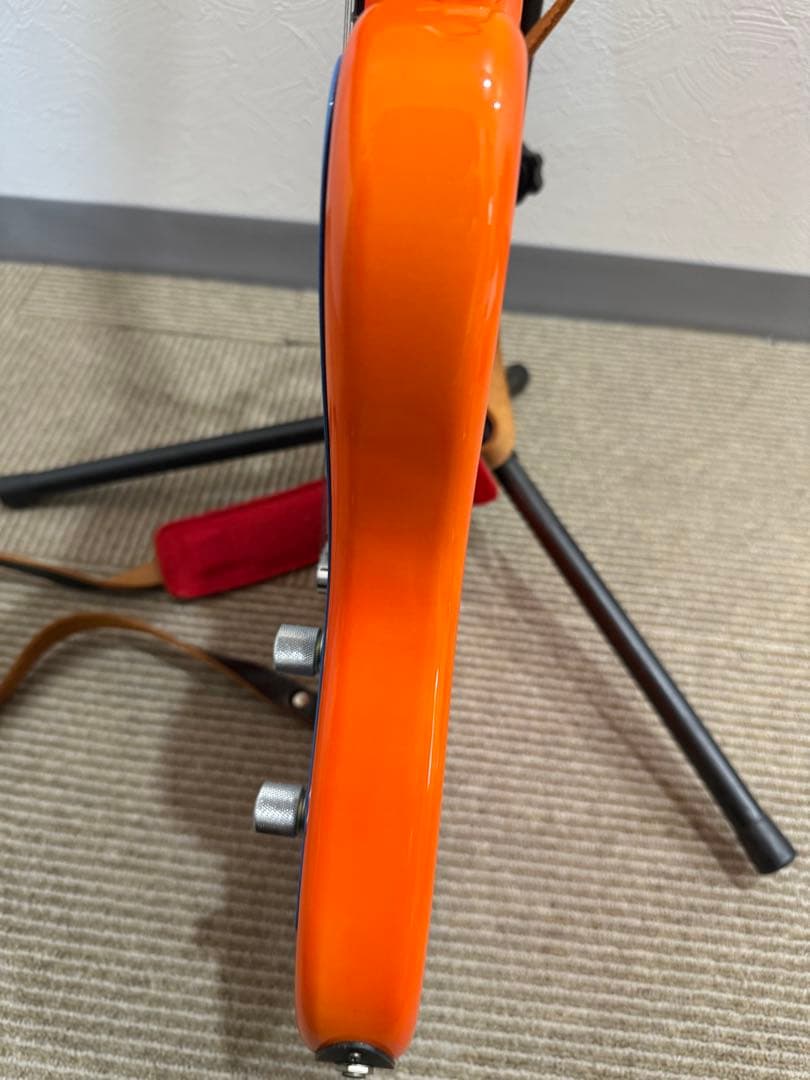 Fernandes エレキギター オレンジ　動作未確認