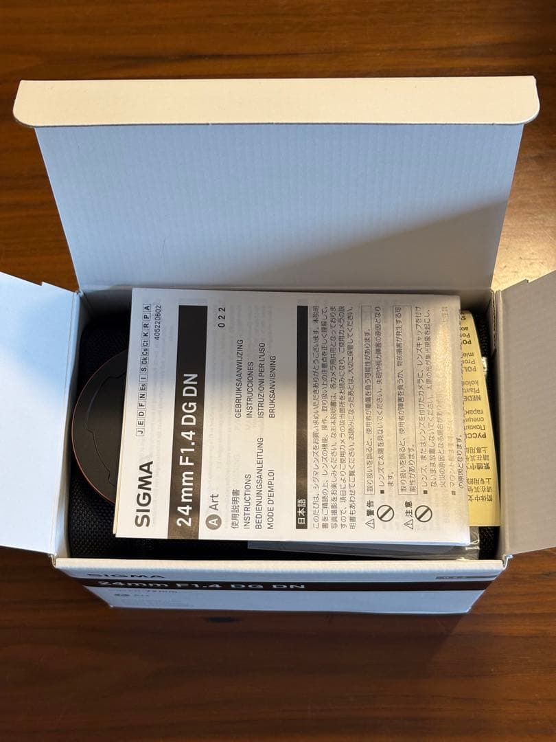 SIGMA 24mm F1.4 DG DN レンズ