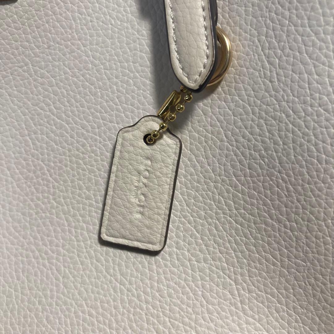 極美品　現行　コーチ　ショルダーバッグ　2way　モリー トート 25　レザー