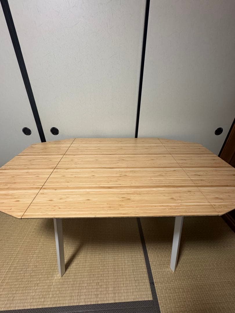 IKEA ドロップリーフテーブル バタフライ デザイナーズ テーブル　説明書有
