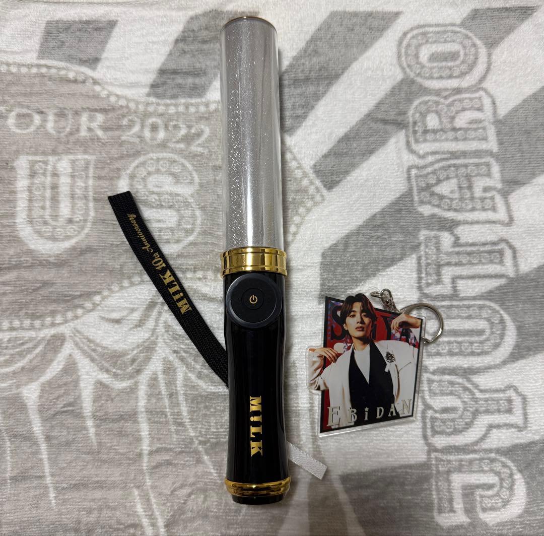 M!LK 山中柔太朗　ペンライト　タオルアクリルキーホルダー