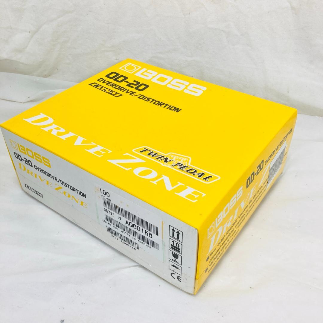 希少 BOSS OD-20 DRIVE ZONE エフェクター ツインペダル