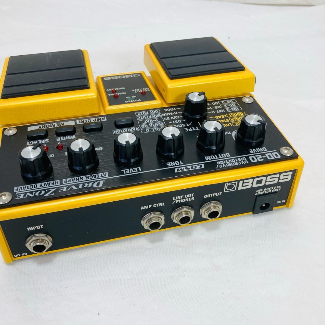 希少 BOSS OD-20 DRIVE ZONE エフェクター ツインペダル