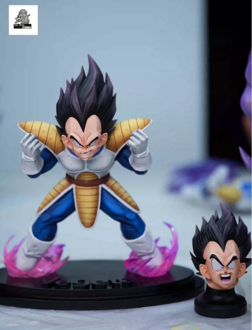 ドラゴンボール ベジータ ガレキ ガレージキット スタチュー X④⑧