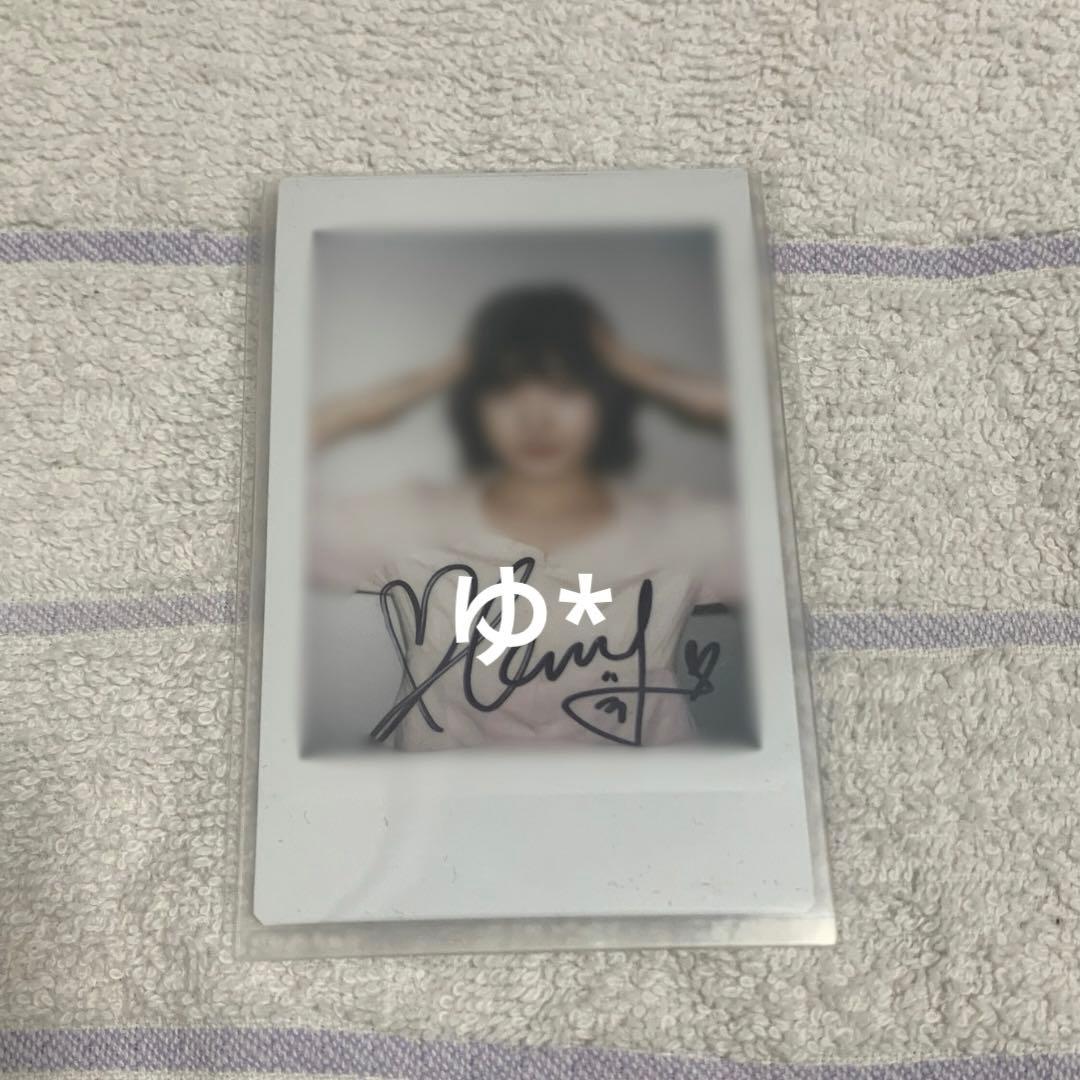 Billlie SIYOON シユン 直筆サイン入り チェキ ポラロイド