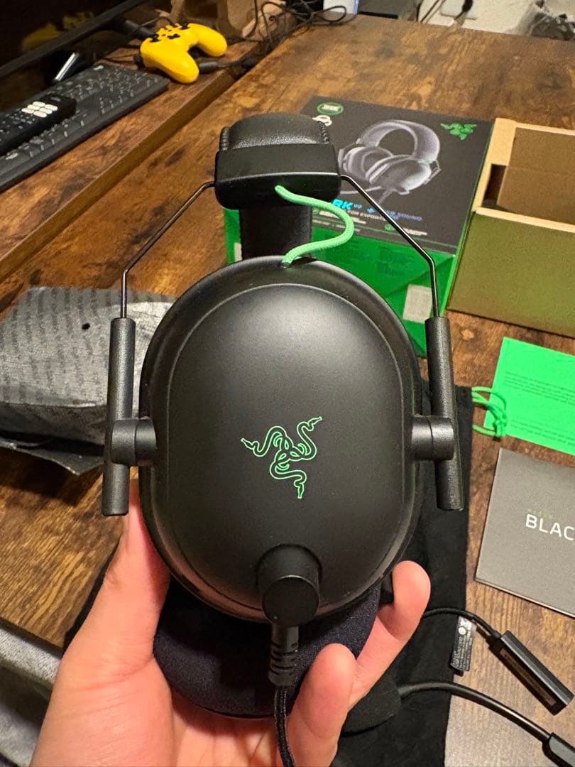 サウンドカード付 Razer BlackShark V2 ゲーミングヘッドセット