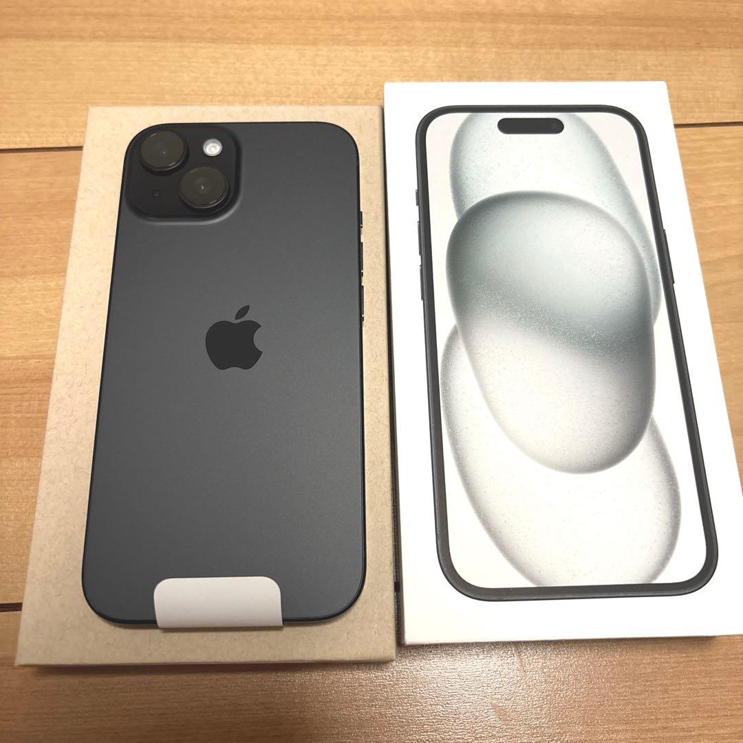 iPhone15 ブラック　256GB SIMフリー