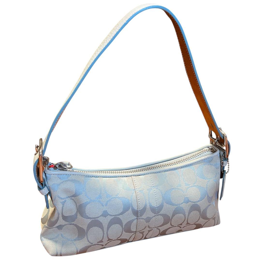 バッグ Coach Baguette Hampton Semi Demi Bag Y2K