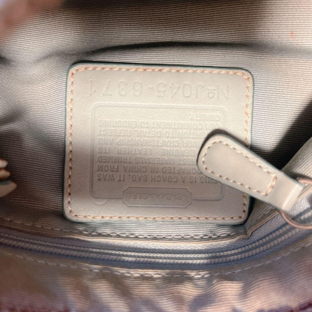 バッグ Coach Baguette Hampton Semi Demi Bag Y2K