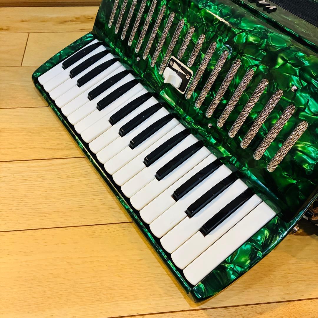 希少　YAMAHA ヤマハ アコーディオン A-32B ソフトケース付 レトロ