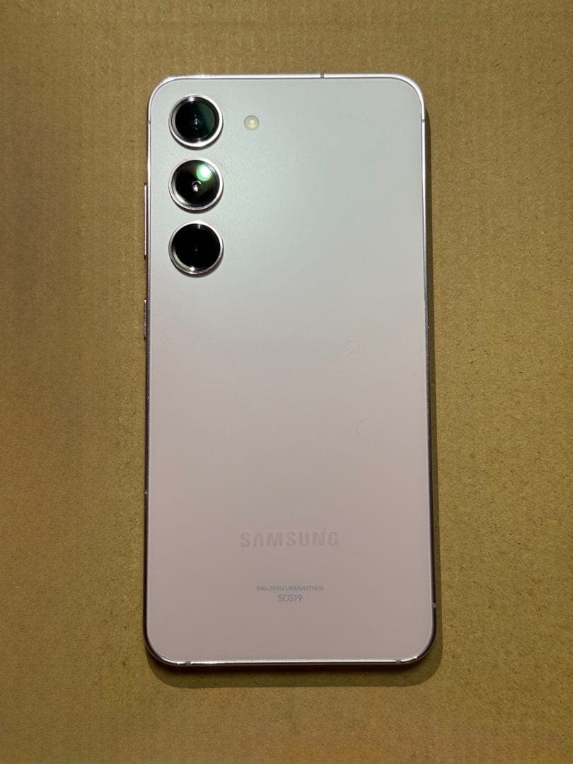 Galaxy S23（SC-51D）本体＋Ringke MagSafeケース付き