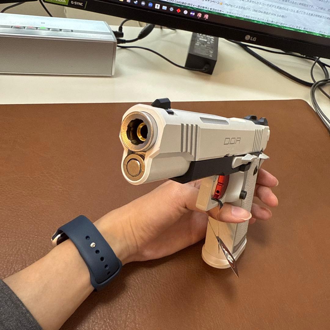 東京マルイ ガスガン ハイキャパ　ホワイト D.O.R