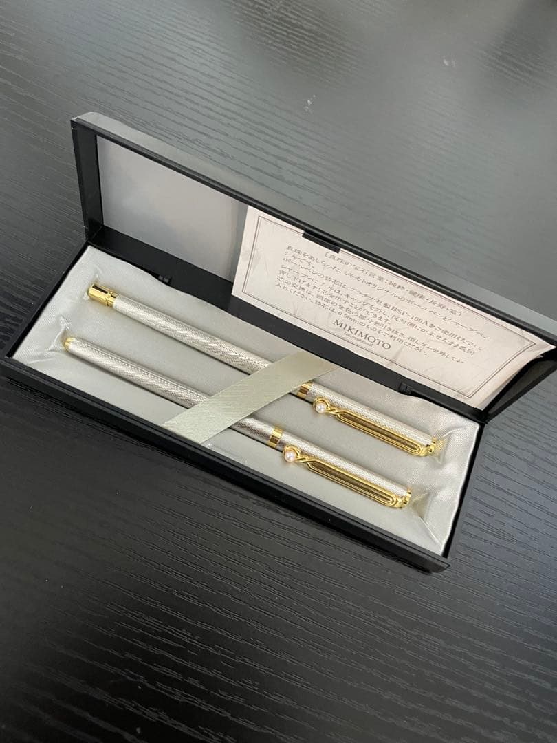 ミキモト シャーペン ボールペン シャープペンシル パール 真珠