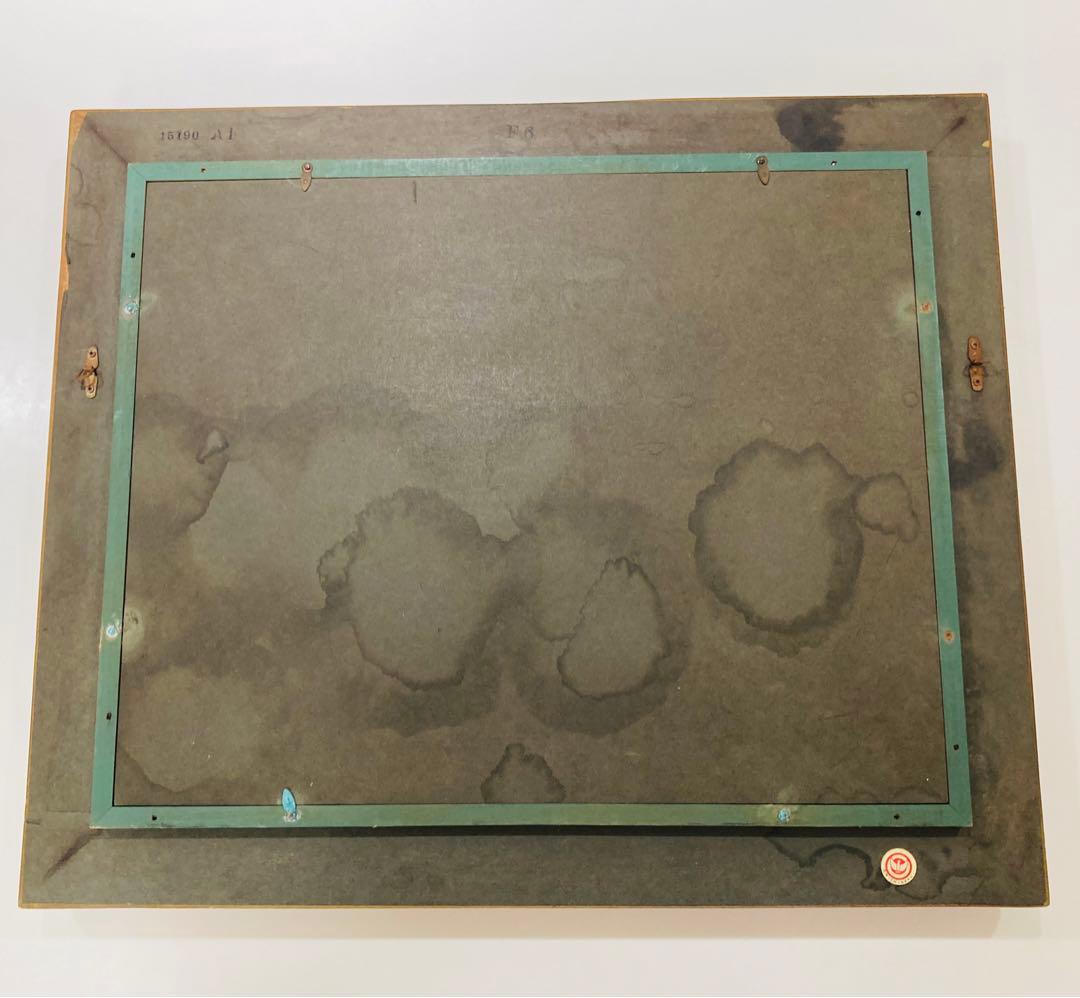 松岡克 【白馬】肉筆 油彩 直筆サイン 孤高の画家 渾身の傑作 洋画家