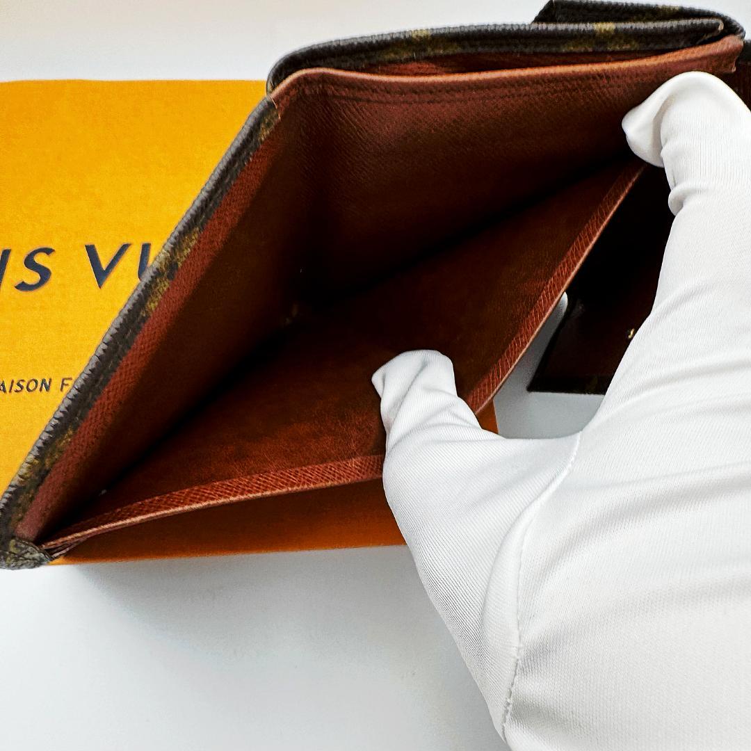 ルイヴィトン モノグラム ポルトモネビエ・カルトクレディ 二つ折り財布