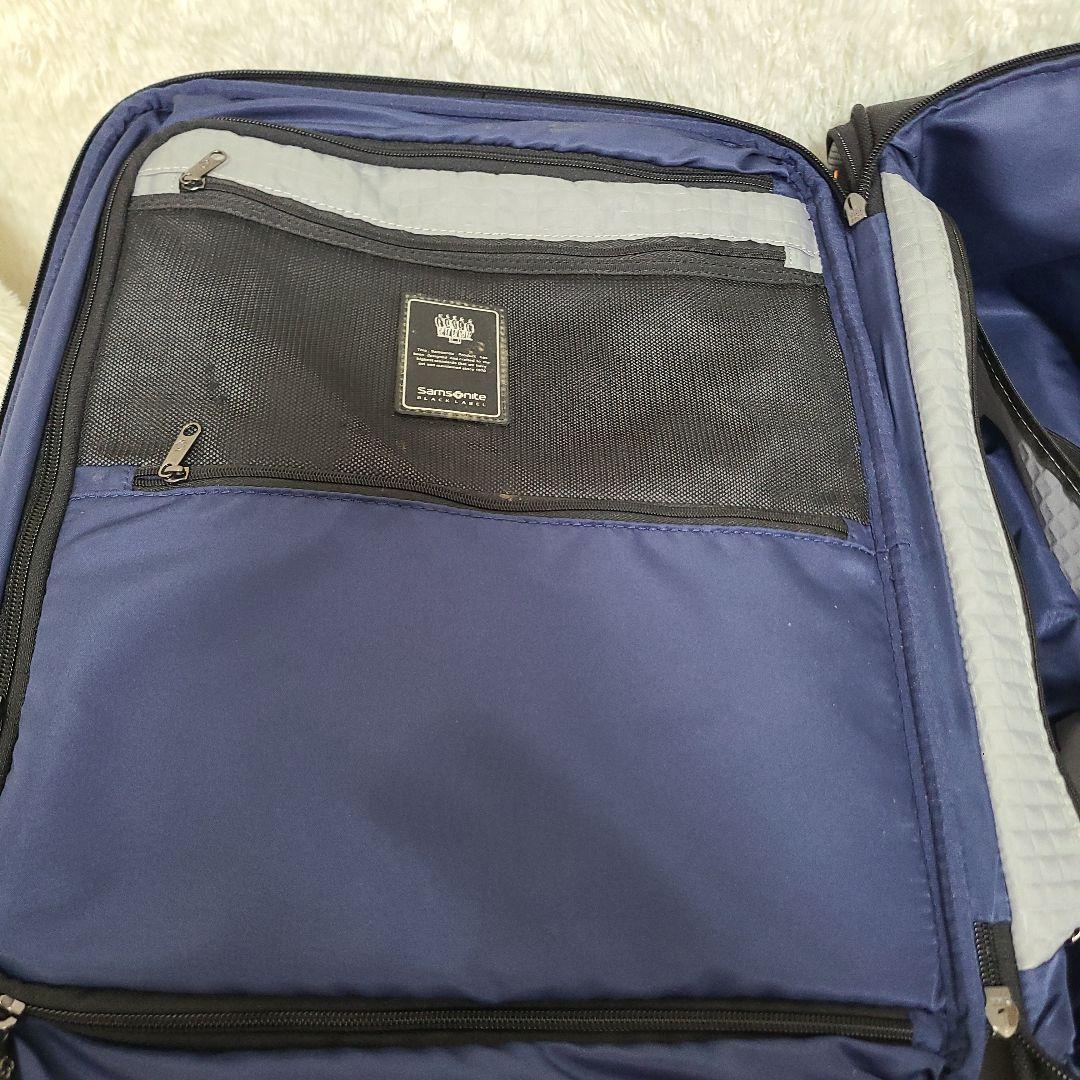 美品　Samsonite　BLACK LABEL キャリーケース　軽量　黒