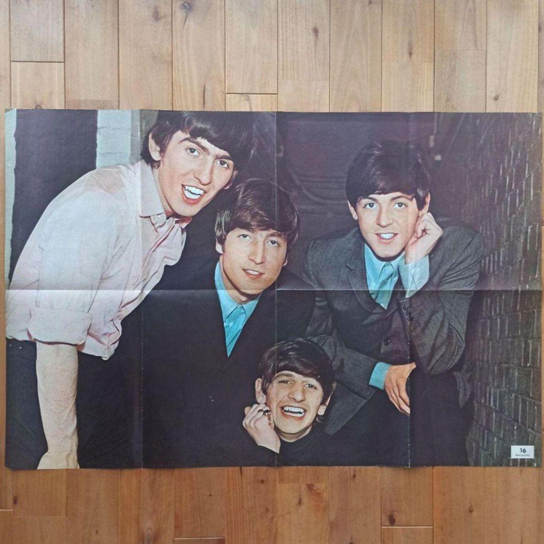 【希少】ビートルズ　ポスター　16Magazine 発行
