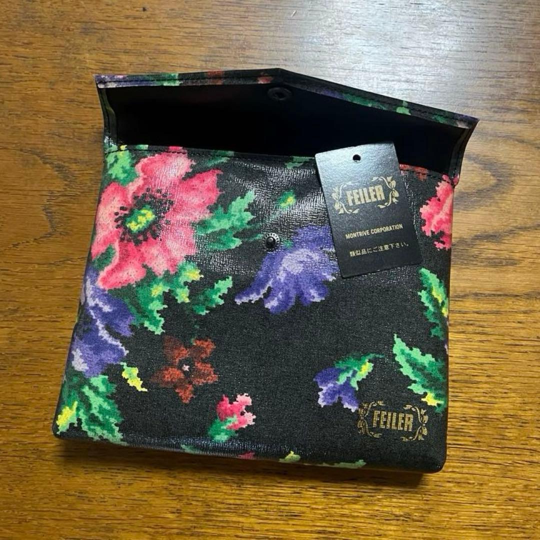 【新品】フェイラーバスタオル、ハンカチ、ポーチ　3点セット