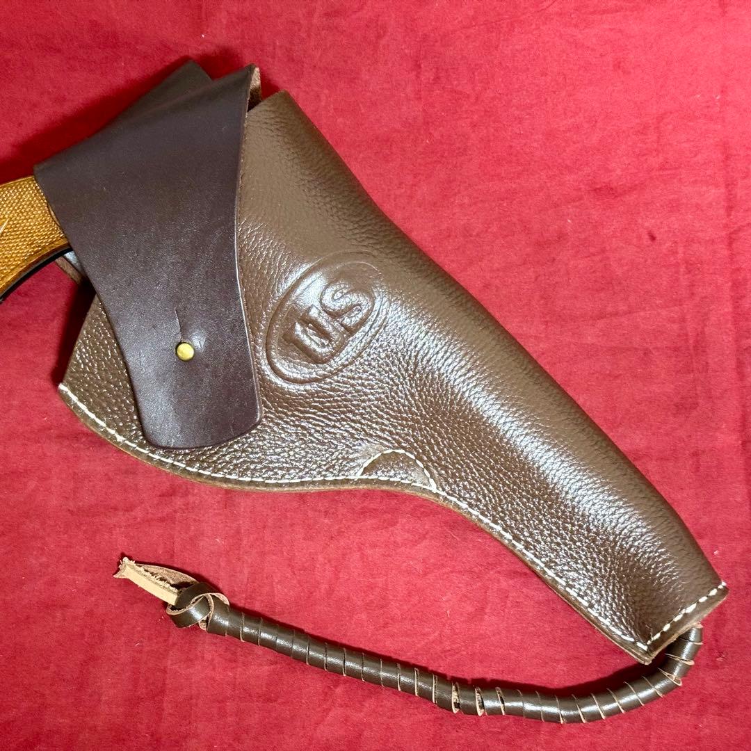 米軍 M1917 コルト / S&W 5.5インチ リボルバー用 革製ホルスター