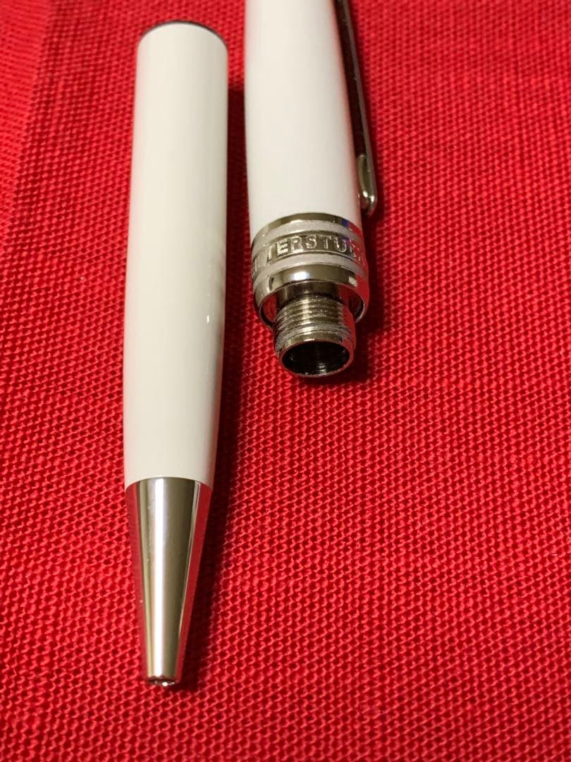MONTBLANC マイスターシュテュック ホワイトソリテール　ボールペン