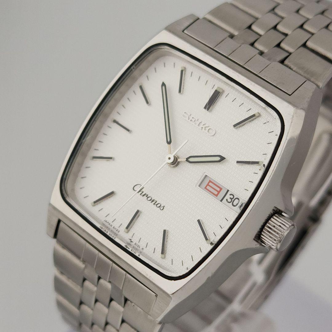 【美品】セイコー クロノス クォーツ【5H23-5110】【稼働品】メンズモデル