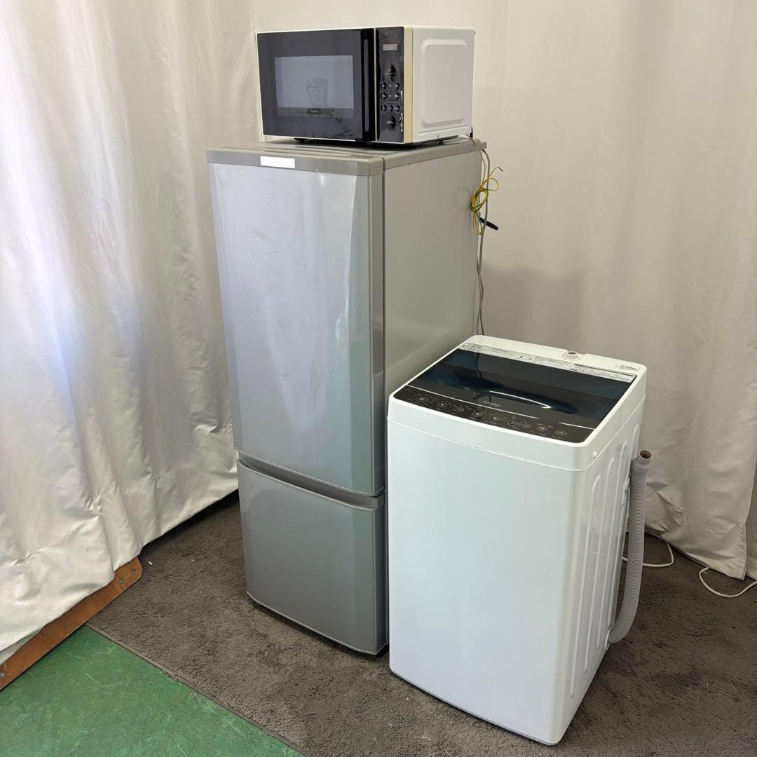 998⭕️冷蔵庫　洗濯機　電子レンジ　一人暮らし　中古　家電セット　安い　設置無料