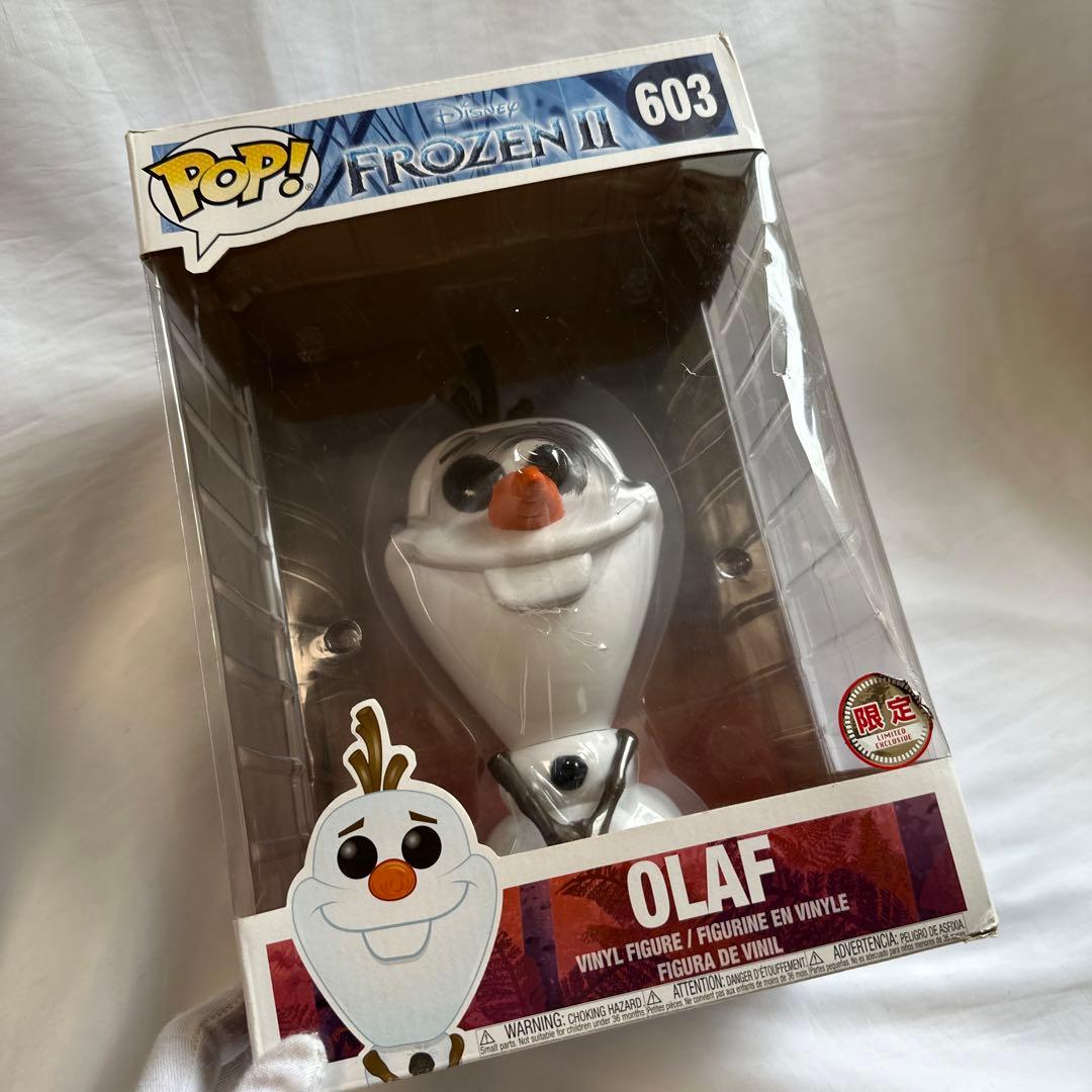 廃盤　限定品　Funko Pop! アナと雪の女王2　オラフ　10インチ603