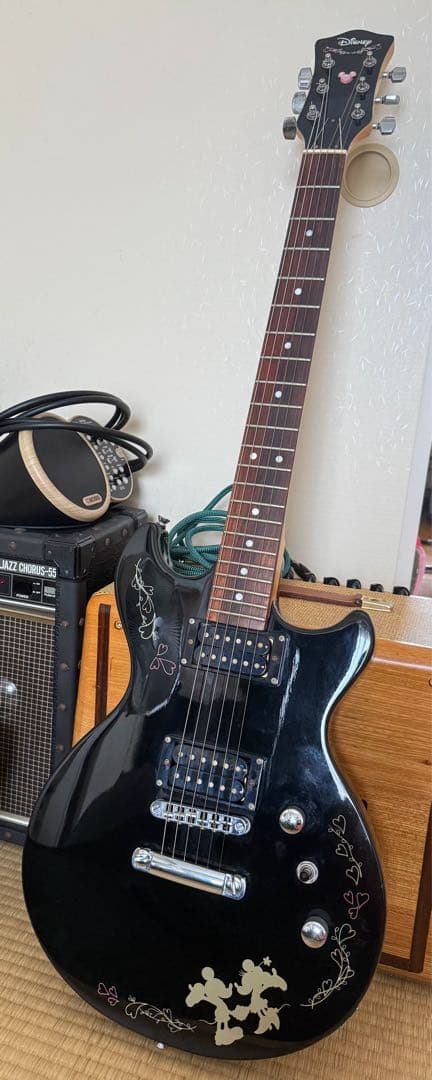 【廃盤・限定品】Disney DEG2 エレキギター かわいいデザイン