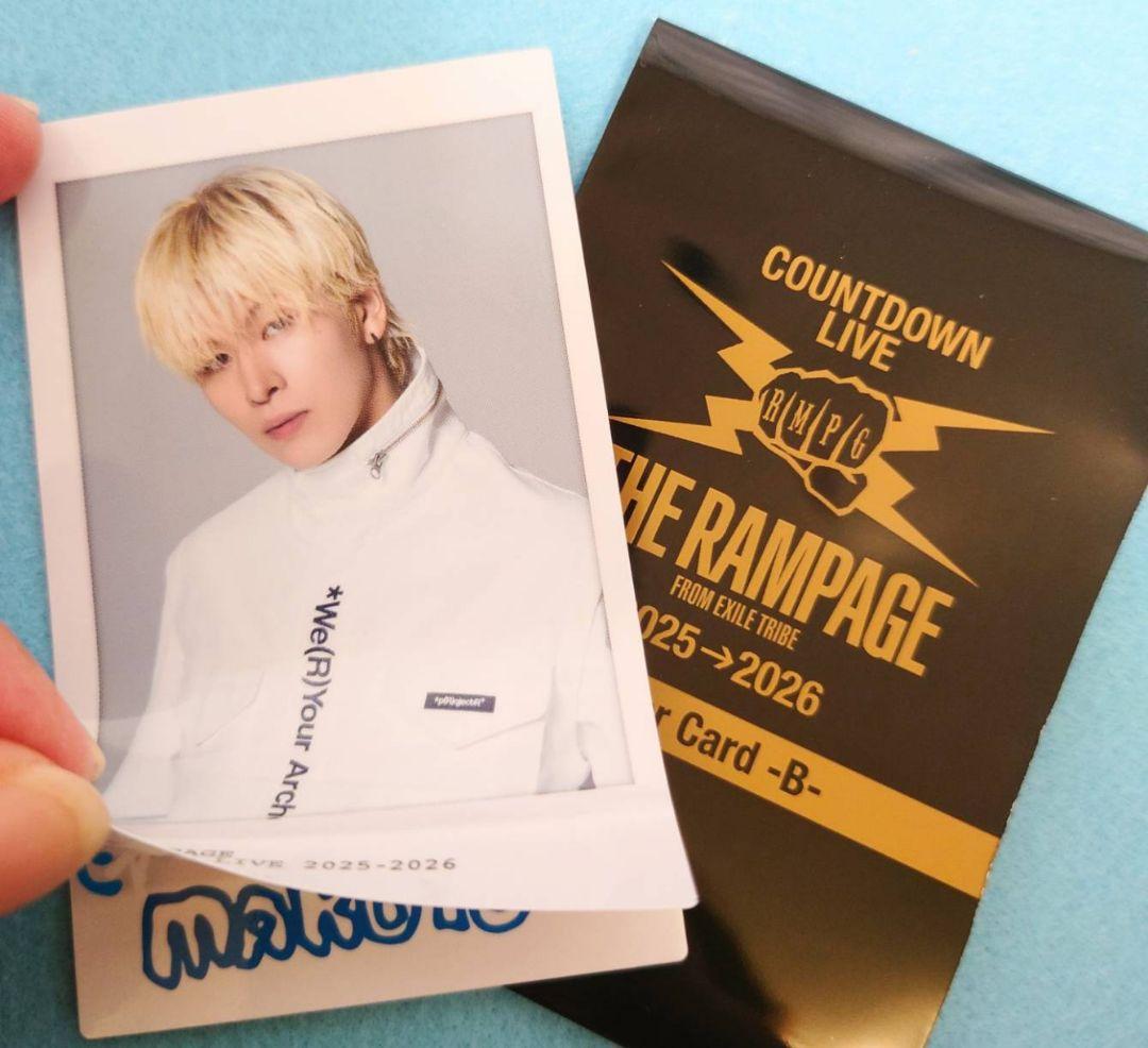 ランペ　カウコン　ステッカーカード　長谷川慎　シクレ