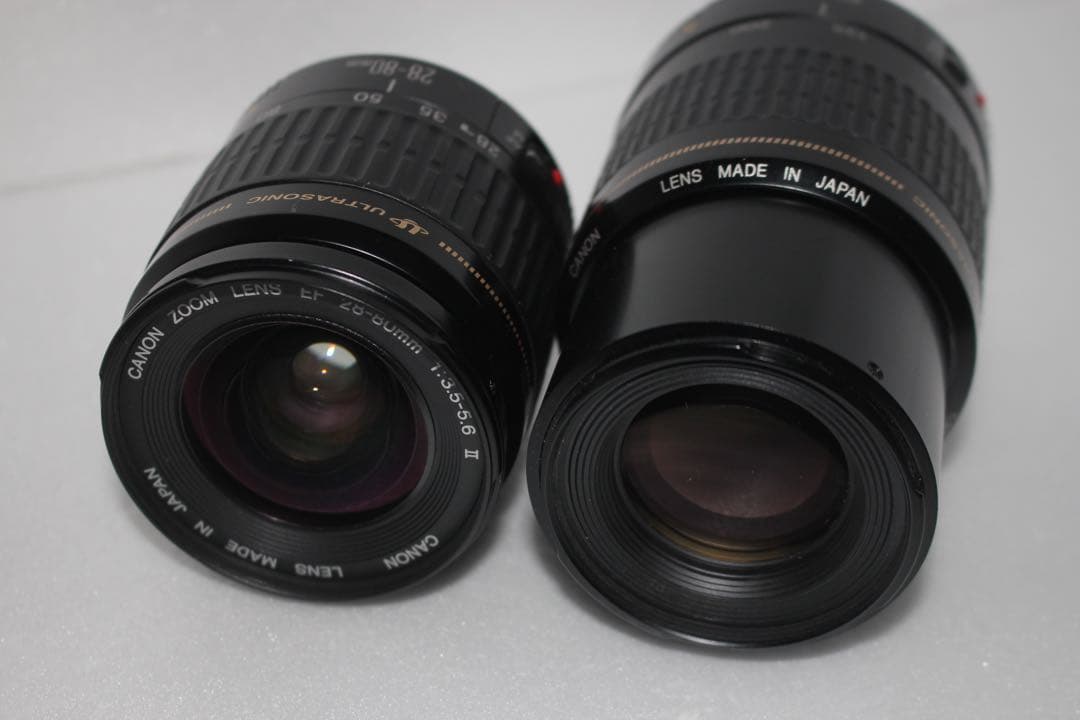 一眼レフカメラ　Canon EOS 9000D標準＆望遠ダブルレンズセット