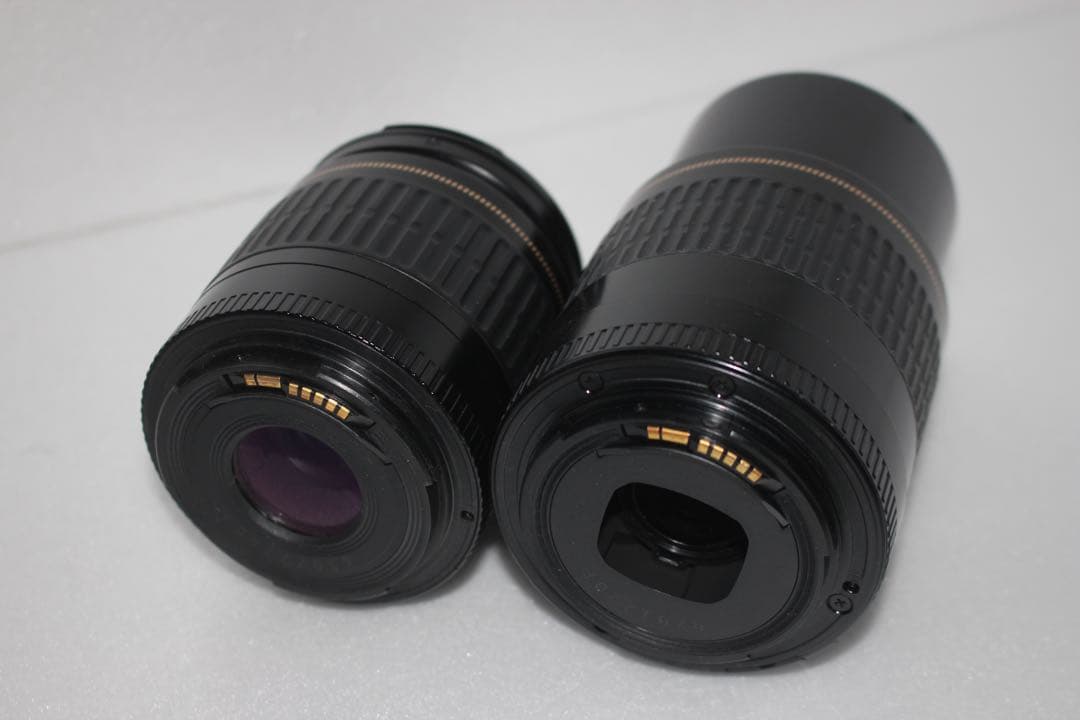 一眼レフカメラ　Canon EOS 9000D標準＆望遠ダブルレンズセット