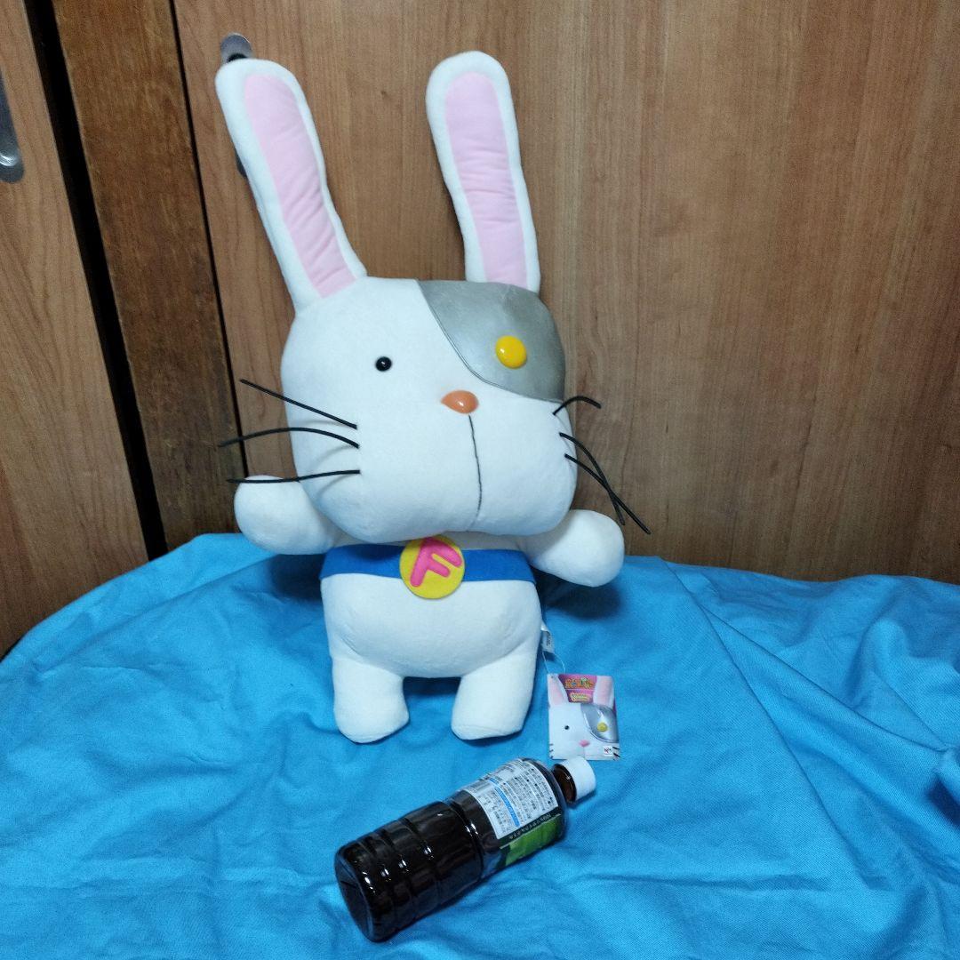 タグ付　原寸大　天体戦士サンレッド　ウサコッツ　ぬいぐるみ