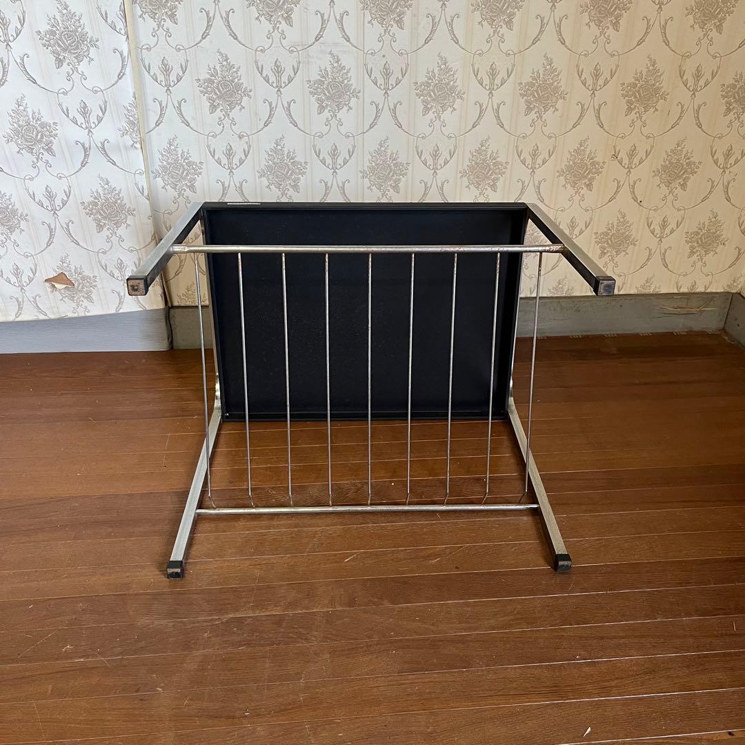 【アンティーク】昭和レトロ アイアンフレーム サイドテーブル 古道具 古民家