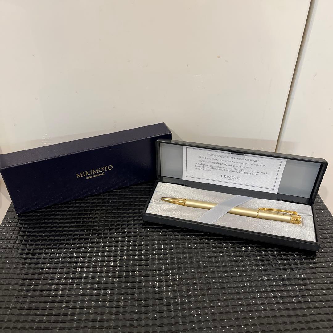 (未使用非売品)MIKIMOTO×ITSUKO UEDAコラボボールペン