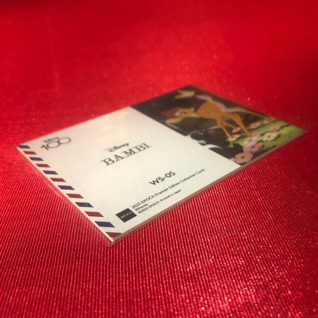 【シリアルNo.01/10】ディズニー 100周年カード エポック バンビ