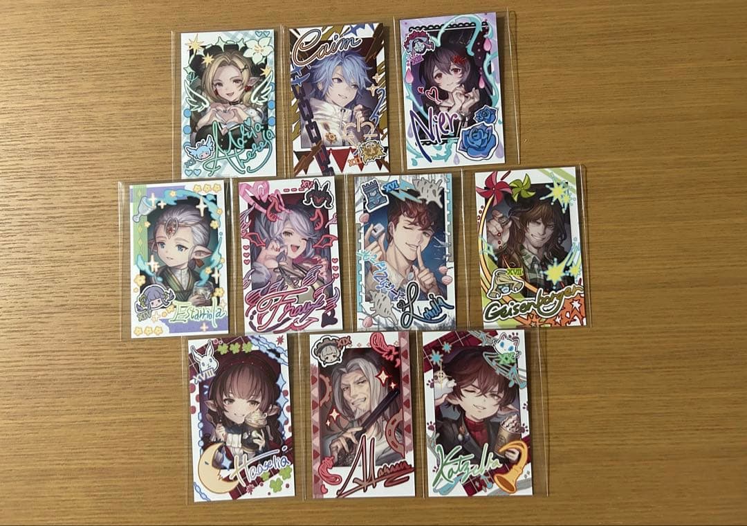 グラブルフェス2025 特典 フォト風カード　十賢者　全種セット　コンプ