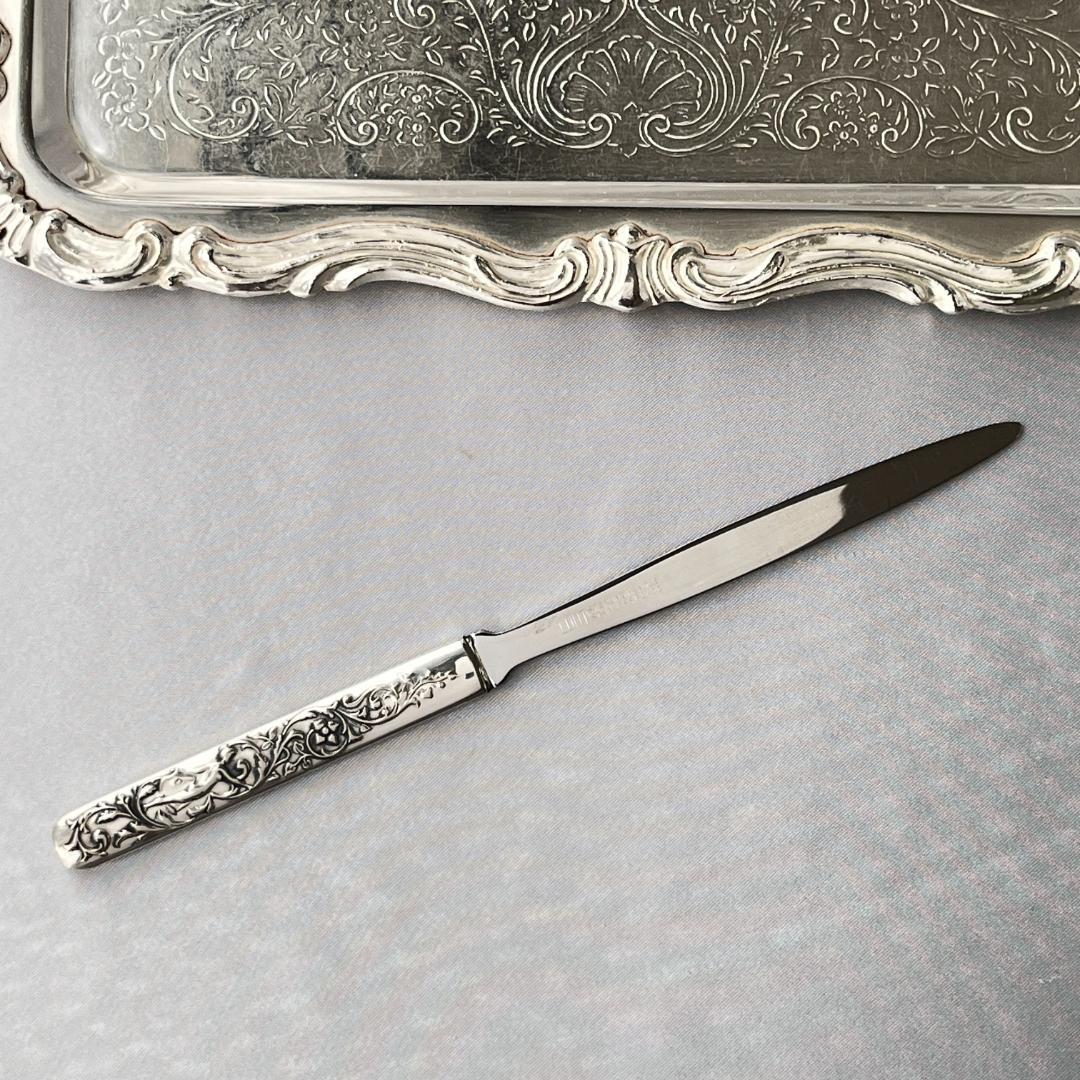 【LUNT】【純銀ハンドル】アールヌーボー レターナイフ / ペーパーナイフ
