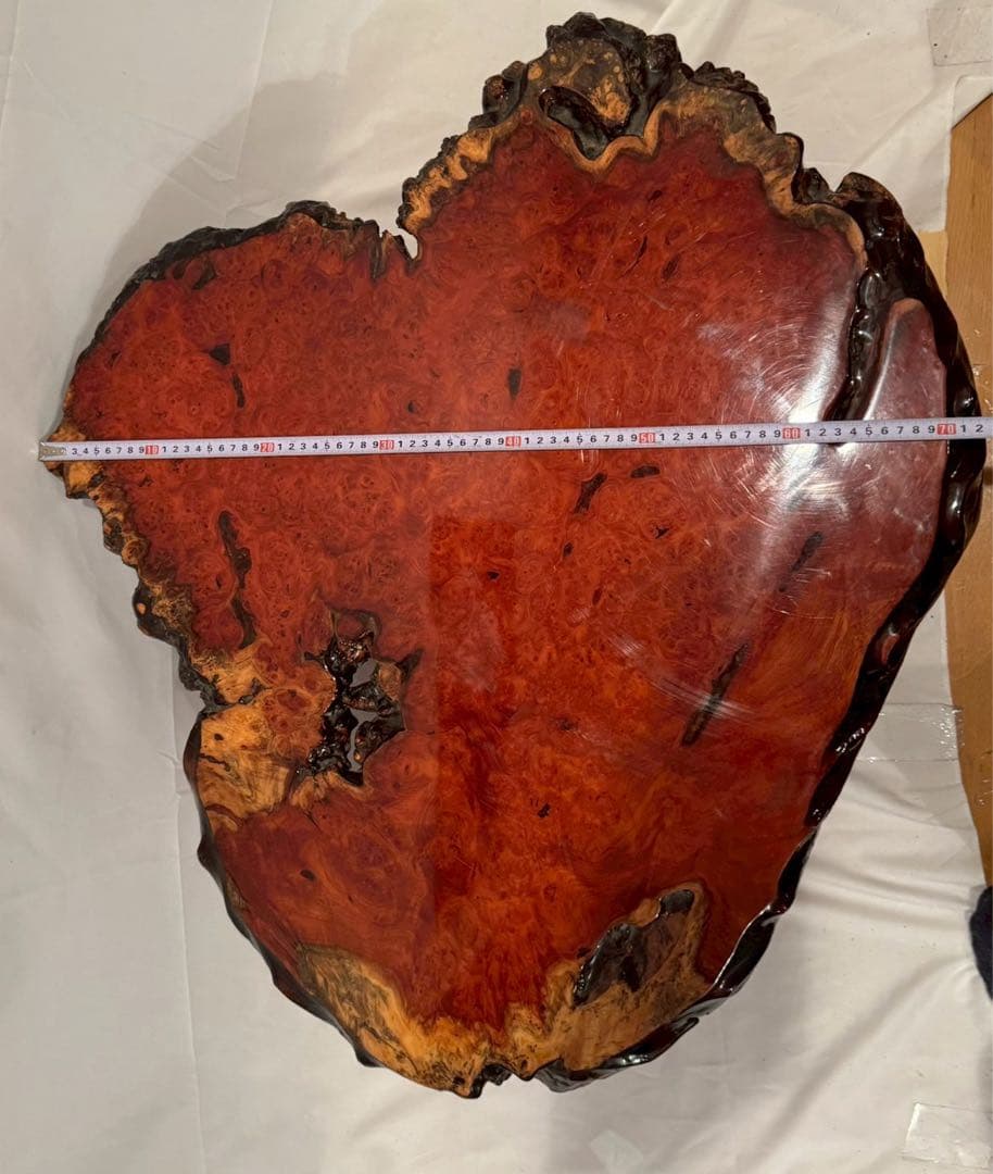 花梨　かりん　座卓　アンティーク　一枚板