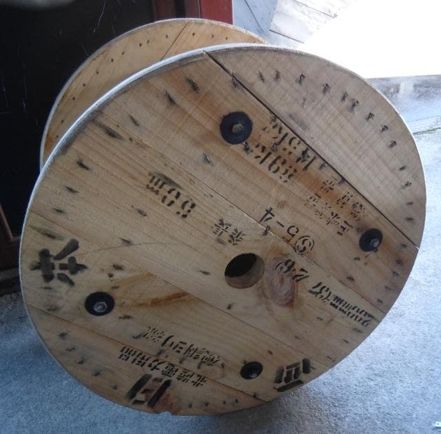 てぃーも　25-1-16-1　電線ドラム　ケーブルドラム　大きいサイズ