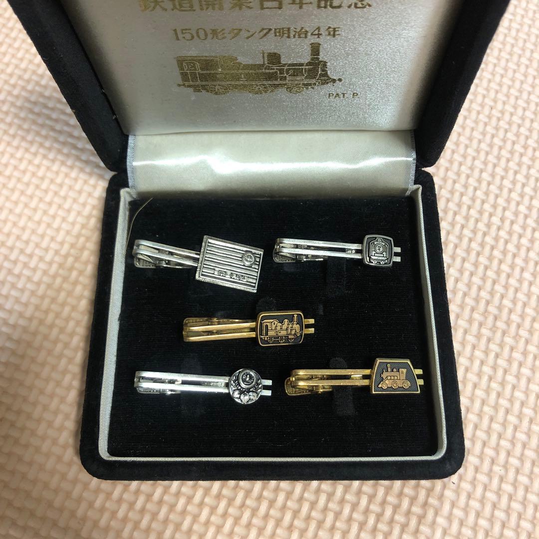 限定品　鉄道開業百年記念　150形タンク明治4年　ネクタイピン