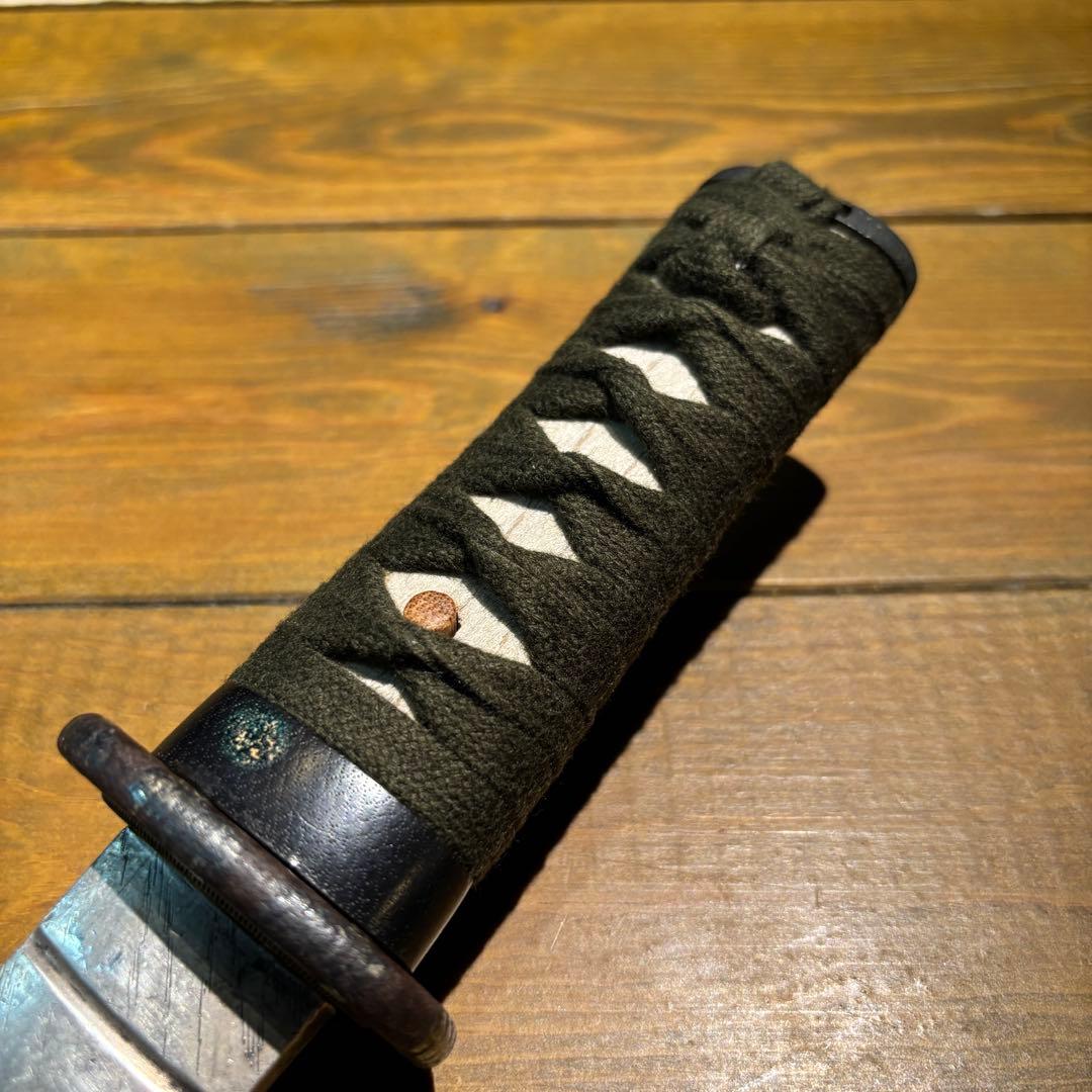 日本刀残欠クラフトナイフNo.80 久次 茎