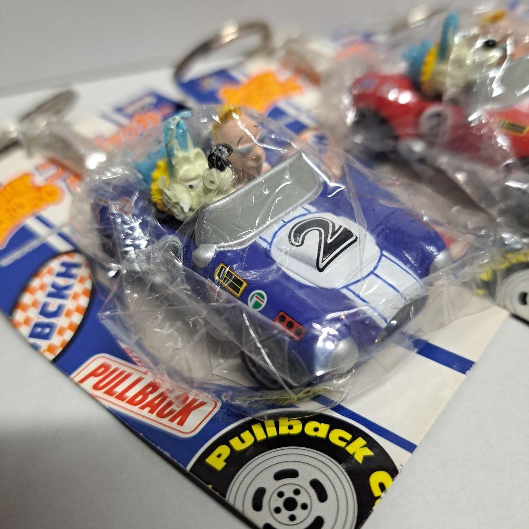 所ジョージ プルバック キーホルダー 3種 + おまけのキーホルダー 全4個