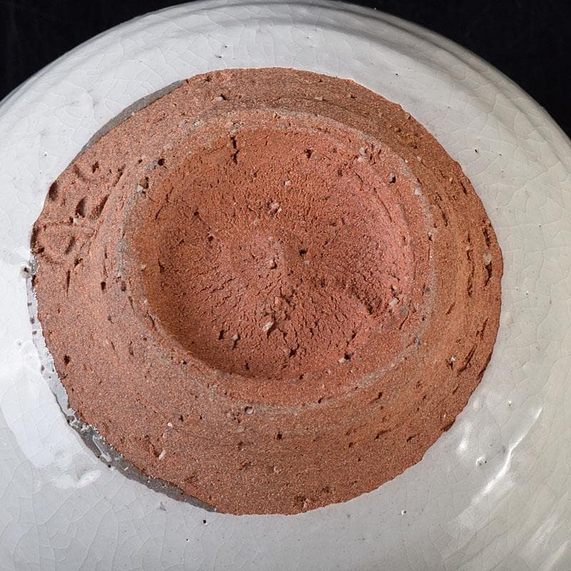 茶道具　魚水庵造　福島三春　玉うさぎ茶碗　共箱　C　8295