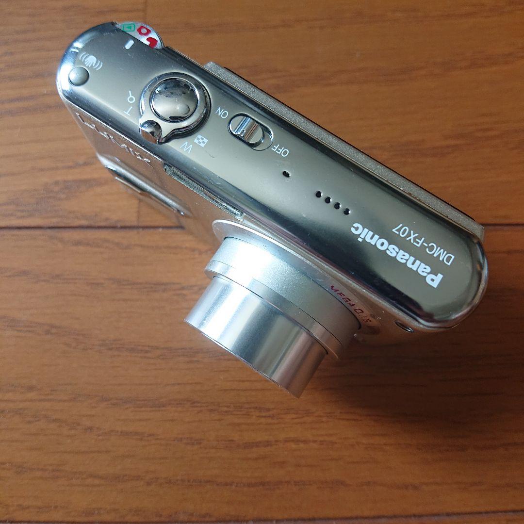 Panasonic DMC-FX07-N ゴールド デジタルカメラ